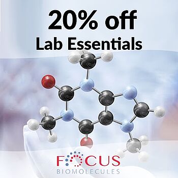 20% off lab essentials promotion