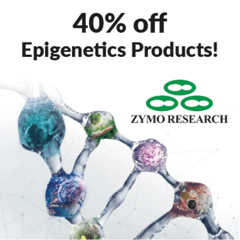 Zymo Research epigenetics promo teaser card.